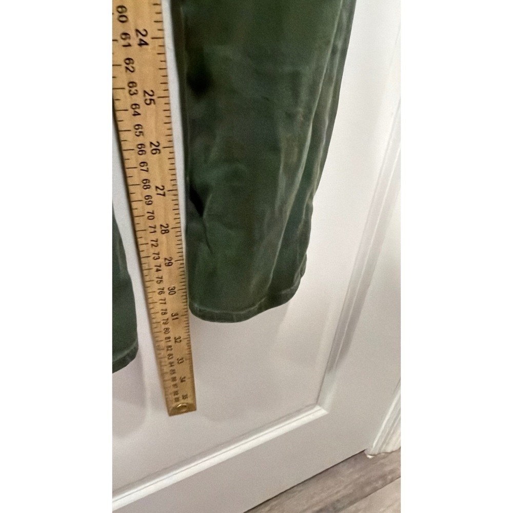 AG Womens Super Skinny The Legging Pants Olive Green 25R - Picture 3 of 7